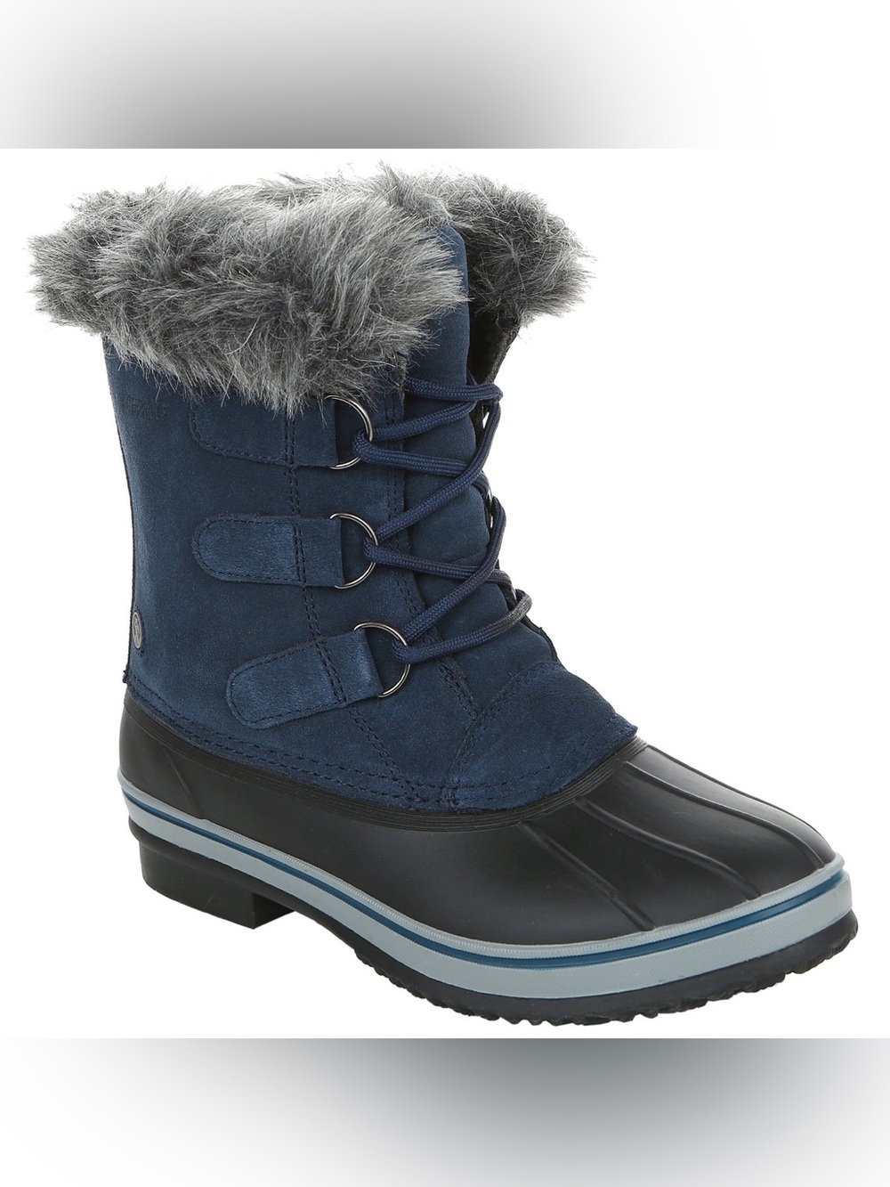 NWT Northside Women's Katie Navy/Aqua Waterproof Insulated Winter Snow Boot Sz 9